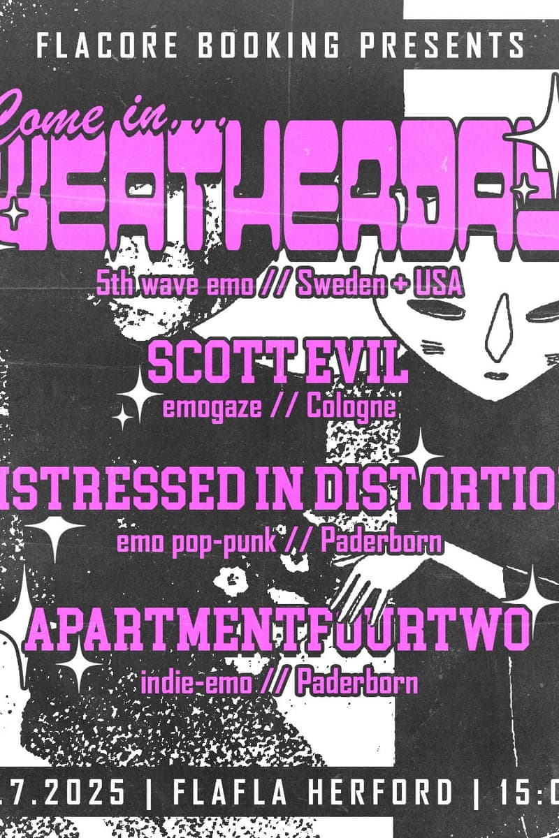 Distressed in Distortion, Scott Evil, Apartmentfourtwo, Weatherday - at Flafla Herford - Herford - Jul 6, 2025