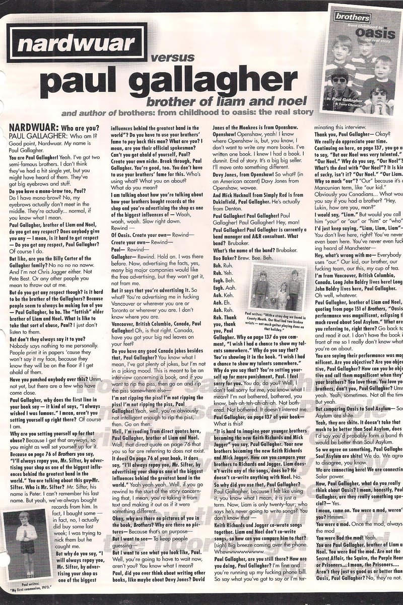 OASIS, Soul Asylum, The Monkees, Simply Red, Brubaker - Manchester