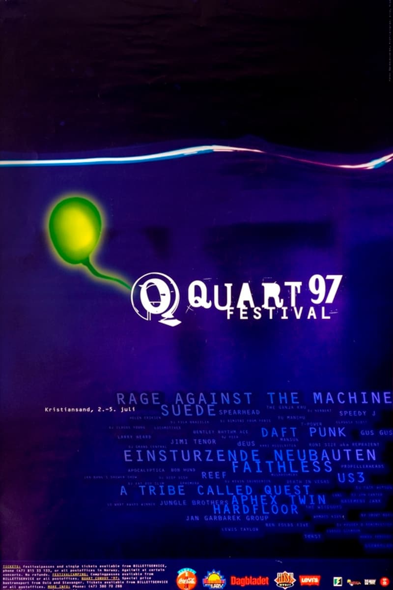A Tribe Called Quest, dEUS, Jimi Tenor, Lewis Taylor, Reef - Kristiansand - Jul 2, 1997