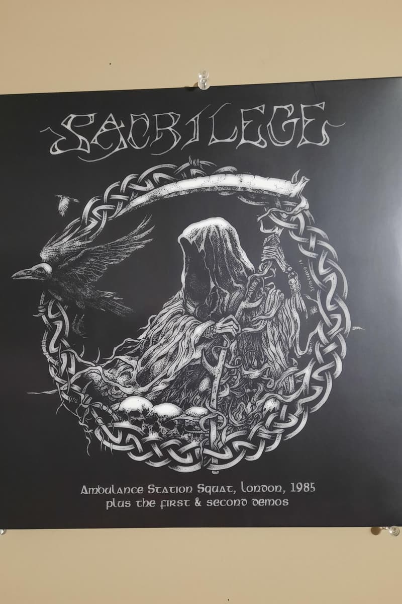 Sacrilege - at Ambulance Station Squat - London - Jan 1, 1985