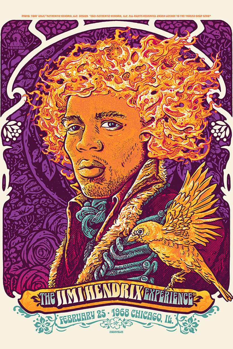 The Jimi Hendrix Experience - Chicago, IL - Feb 25, 1968