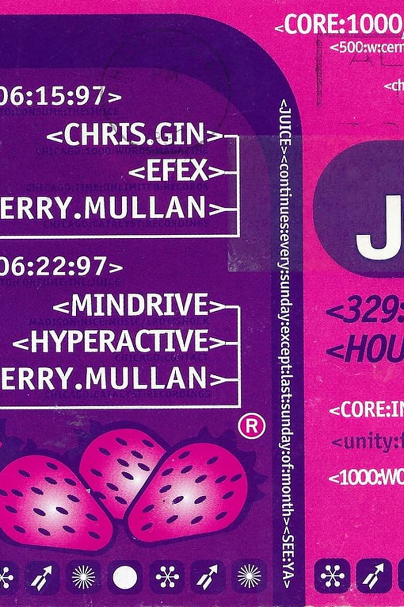 Terry Mullan, Efex, Chris.Gin, Mindrive, Hyperactive - at House of Blues - Chicago, IL - Jun 15, 1997