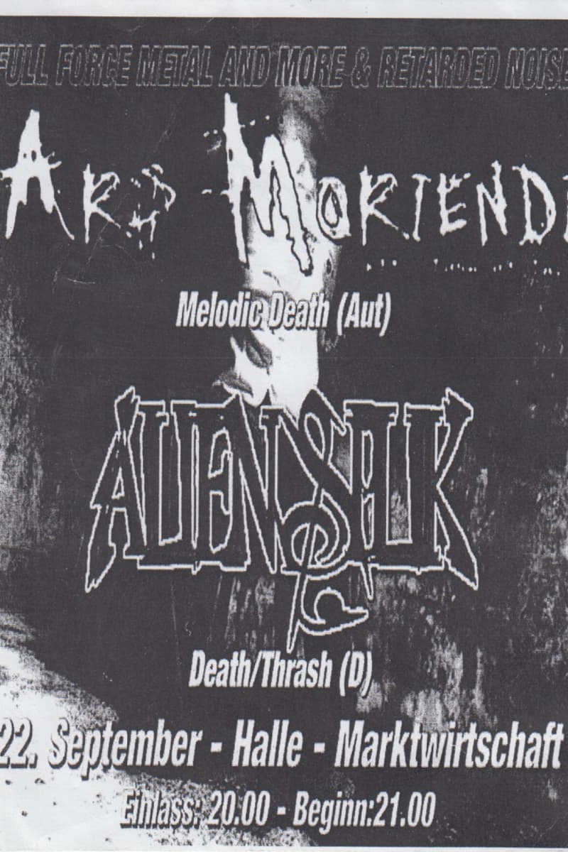 Aliensilk, Ars Moriendi - at Marktwirtschaft - Halle
