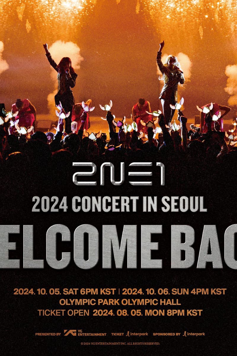 2NE1 - at Olympic Park Olympic Hall - Seoul - Oct 5, 2024