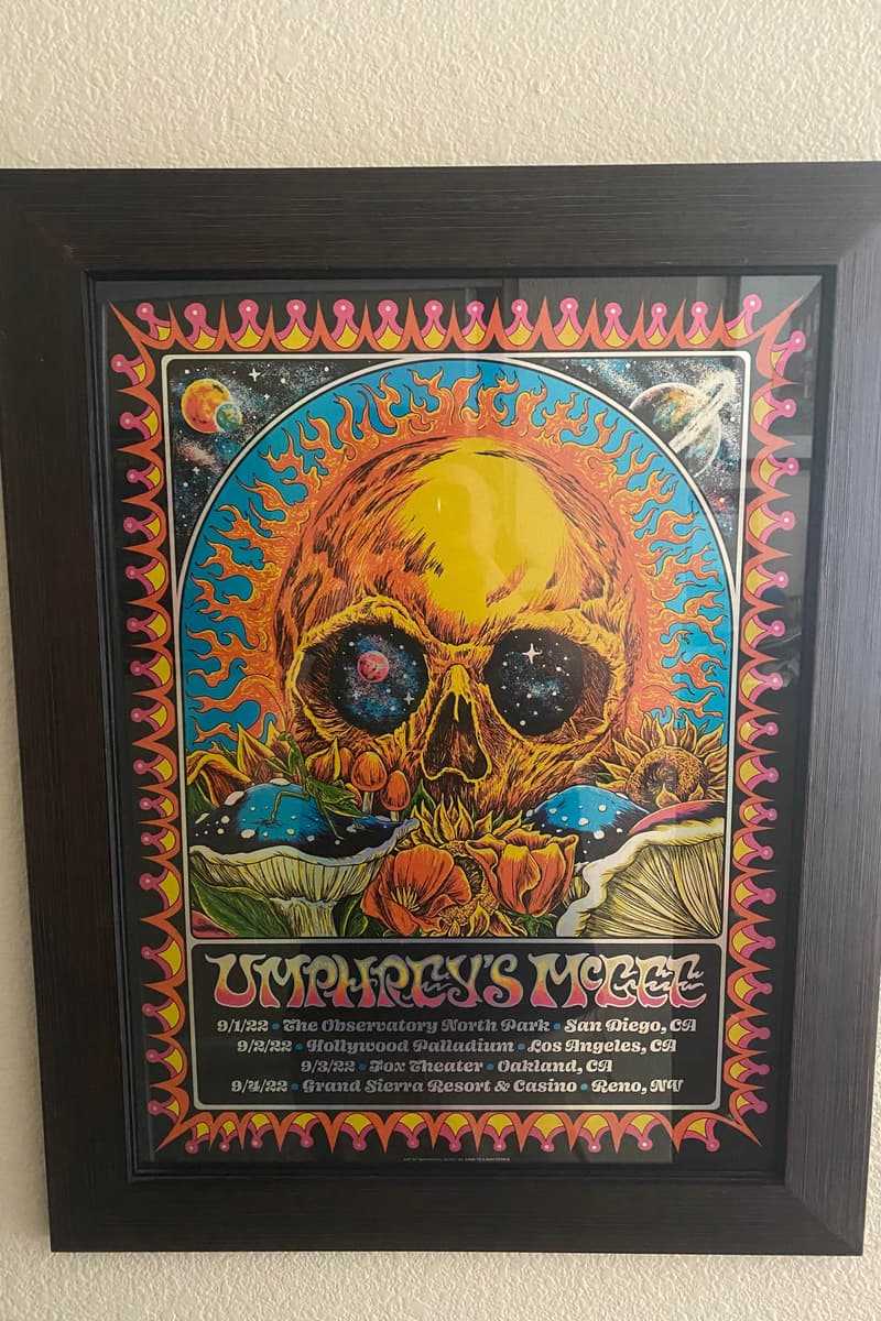Umphrey's McGee - at Multiple venues (tour poster) - Multiple cities: San Diego, Los Angeles, Oakland, Reno, CA, NV