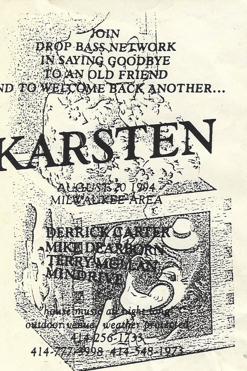 Terry Mullan, Mike Dearborn, Mind Drive, Derrick Carter - Milwaukee, WI - Aug 20, 1994