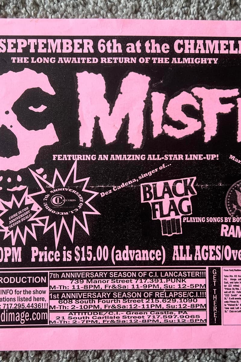 Marky Ramone, Dez Cadena, Misfits, Black Flag, Ramones - at Chameleon Club - Lancaster, PA