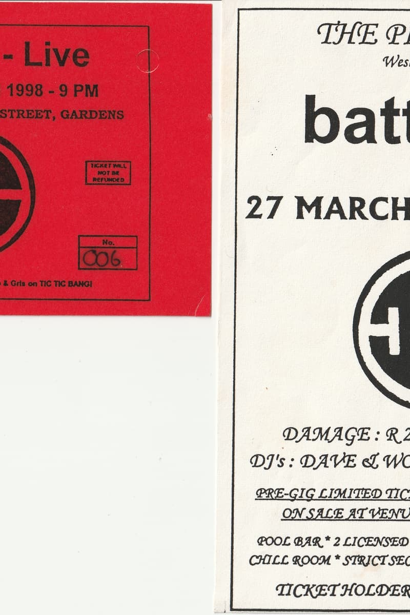 battery 9, DAVE, Woody - at The Playhouse - Cape Town - Mar 27, 1998