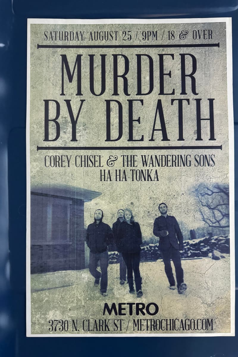 Murder By Death, Corey Chisel & The Wandering Sons, Ha Ha Tonka - at Metro - Chicago, IL