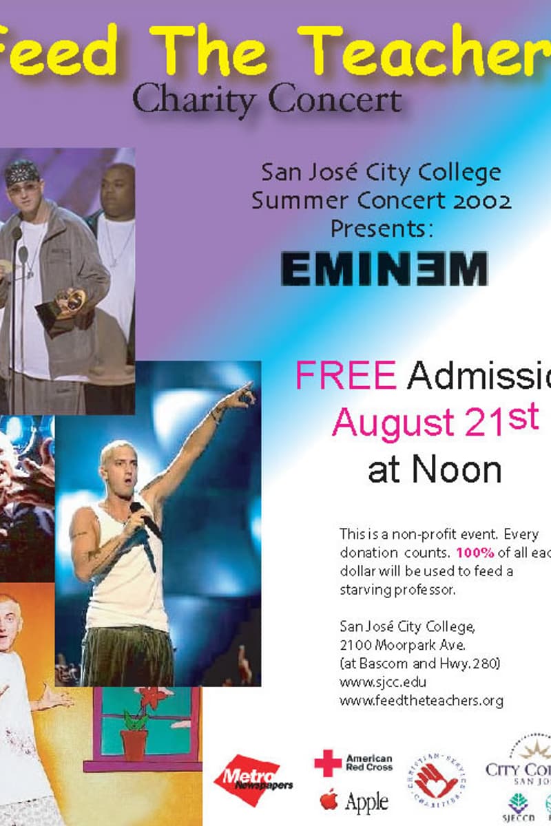 Eminem - at San José City College - San Jose, CA - Aug 21, 2002