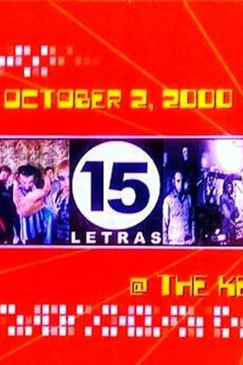 Chencho Berrinche, 15 Letras - at The Key Club - West Hollywood, CA - Oct 2, 2000