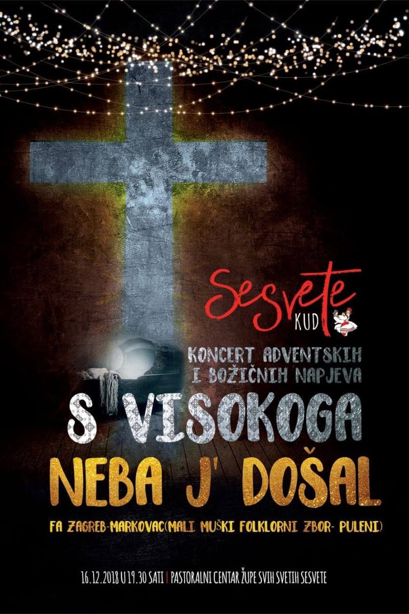 FA Zagreb-Markovac (Mali Muški Folklorni Zbor - Puleni), KUD Sesvete - at Pastoralni Centar Župe Svih Svetih Sesvete - Sesvete (Zagreb) - Dec 16, 2018