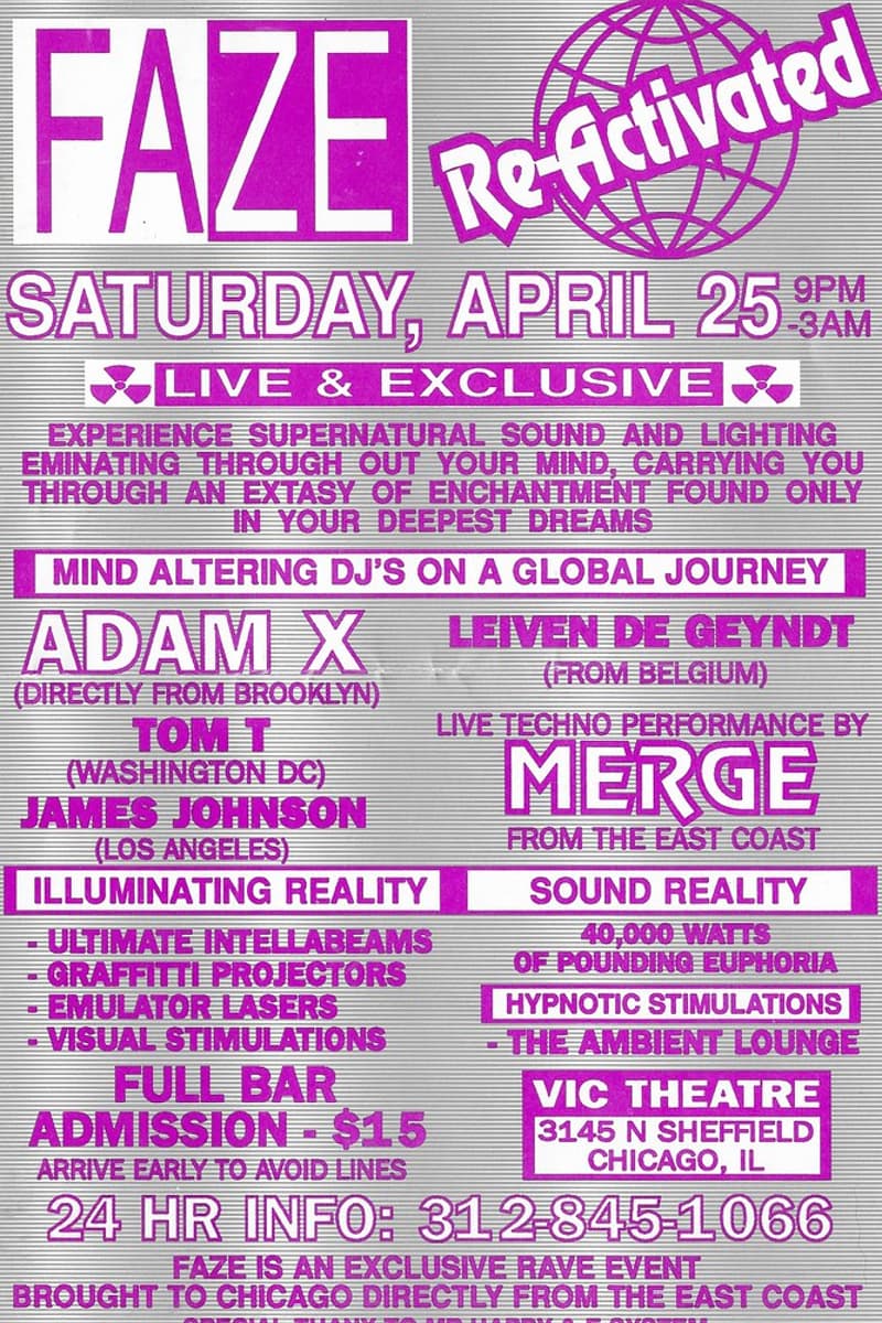 Leiven De Geyndt, Adam X, Tom T, James Johnson, Merge - at Vic Theatre - Chicago, IL