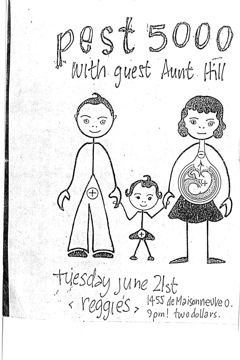 pest 5000, Aunt Hill - at Reggie's - Montreal