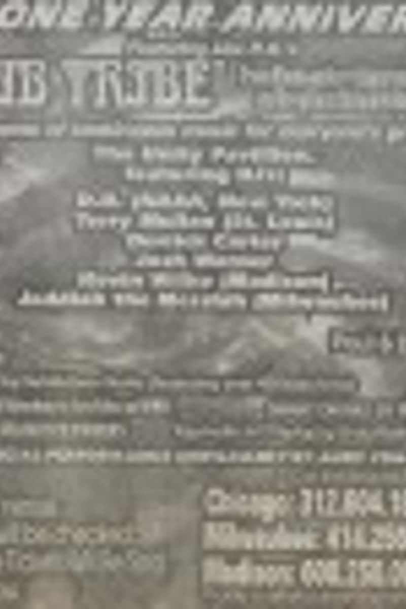 Dub Tribe, additional performers listed but partially illegible - at The Reactor - Chicago, IL