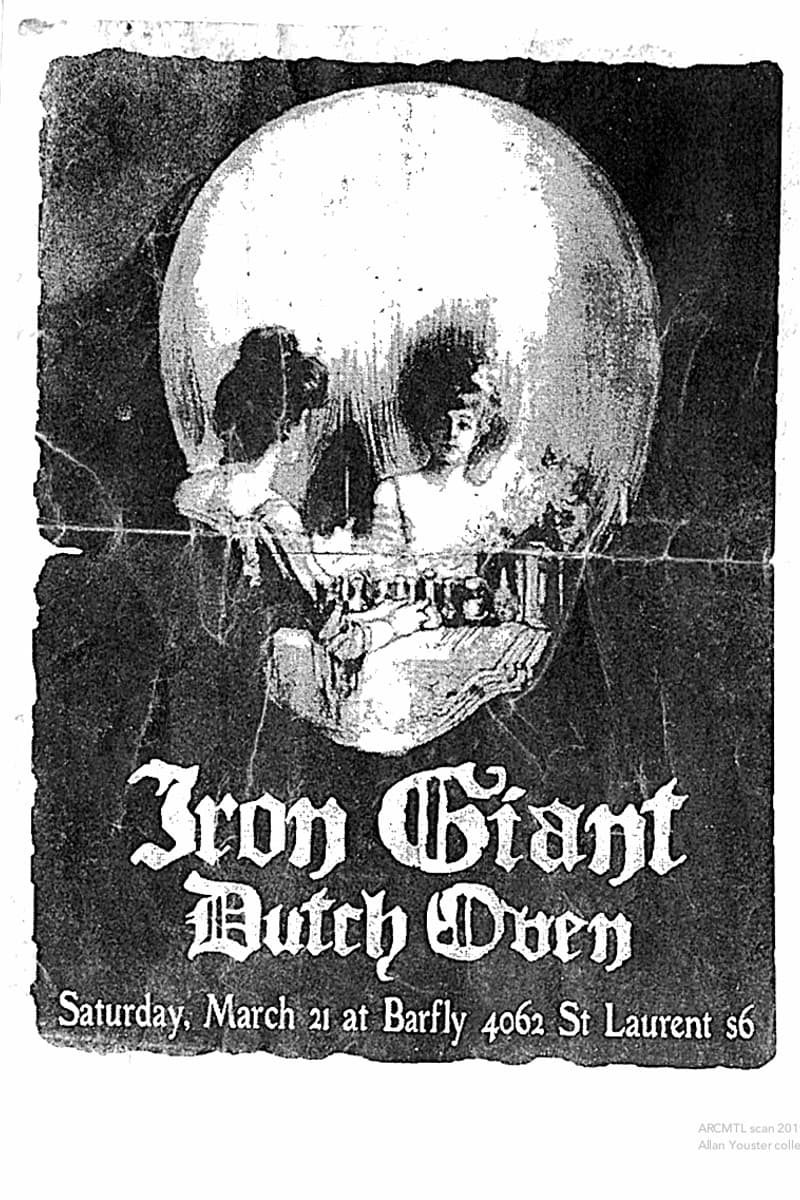 Iron Giant, Dutch Oven - at Barfly - Montreal