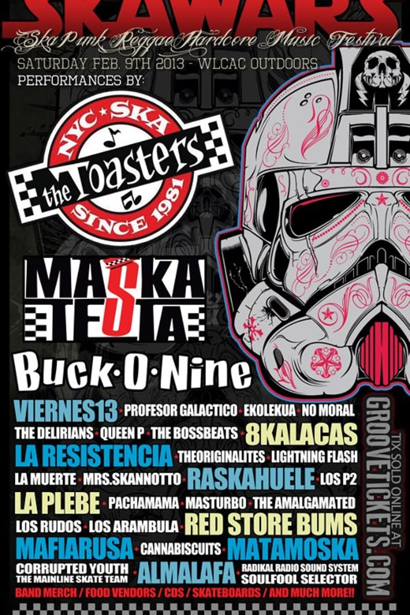 Soulfool Selector, Matamoska, Queen P, The Delirians, Los Arambula - Los Angeles, CA - Feb 9, 2013
