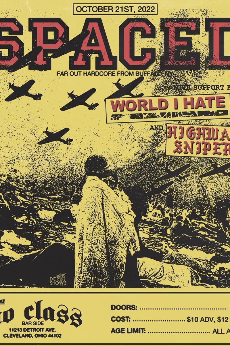 Spaced, World I Hate, Highway Sniper - at No Class Bar Side - Cleveland, OH - Oct 21, 2022