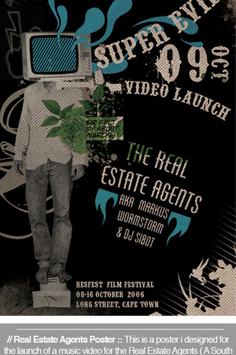 DJ Sibot, Markus, Wormstorm, The Real Estate Agents - at Resfest Film Festival - Cape Town - Oct 9, 2006