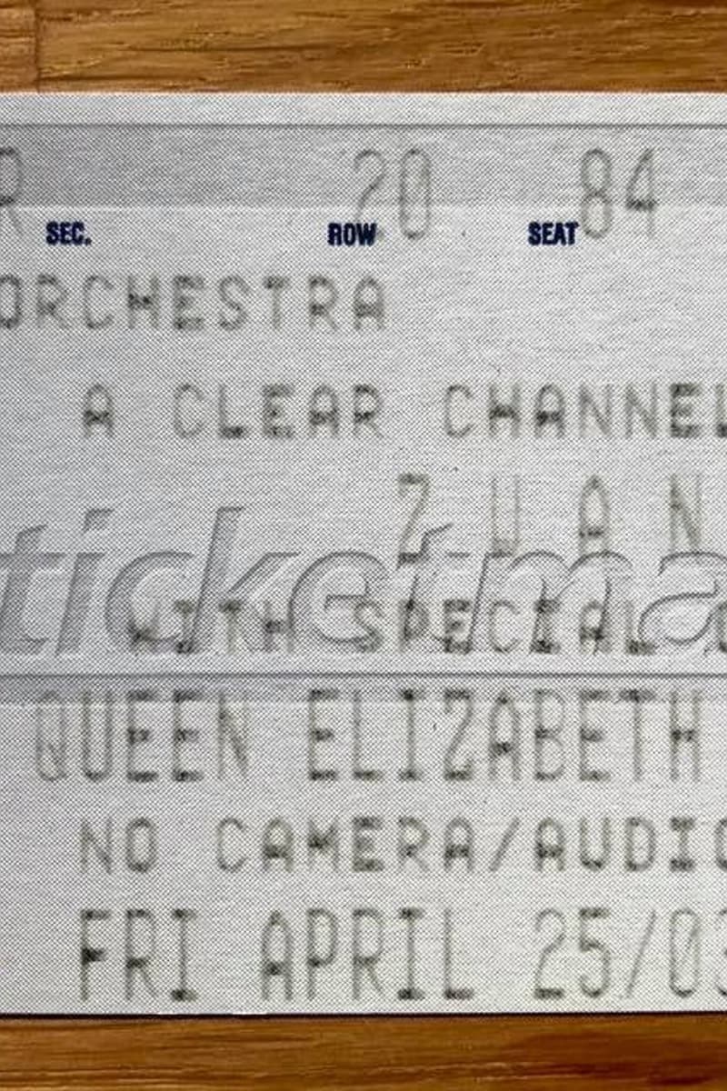 Special Guests, Zwan - at Queen Elizabeth Theatre - Apr 25, 2003