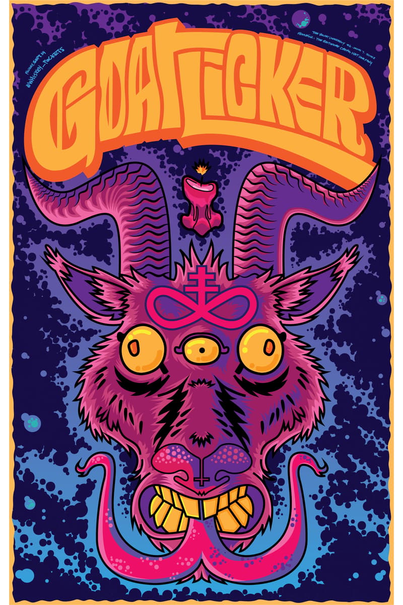 The Gnathmore, Crystal Hat Company, Goatlicker - at The Velvet Underground - Sep 13, 2019