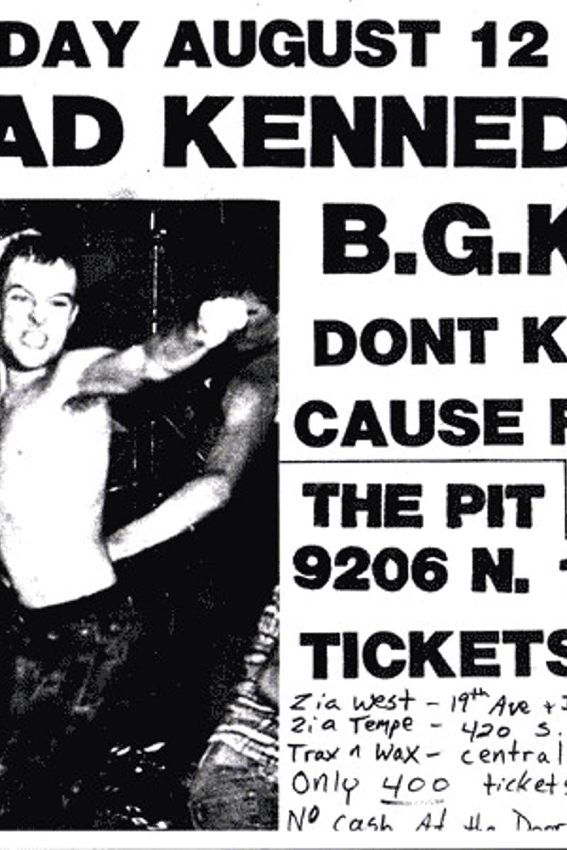 Dead Kennedys, B.G.K., Cause For Alarm, Dont Know - at The Pit - Tempe, AZ