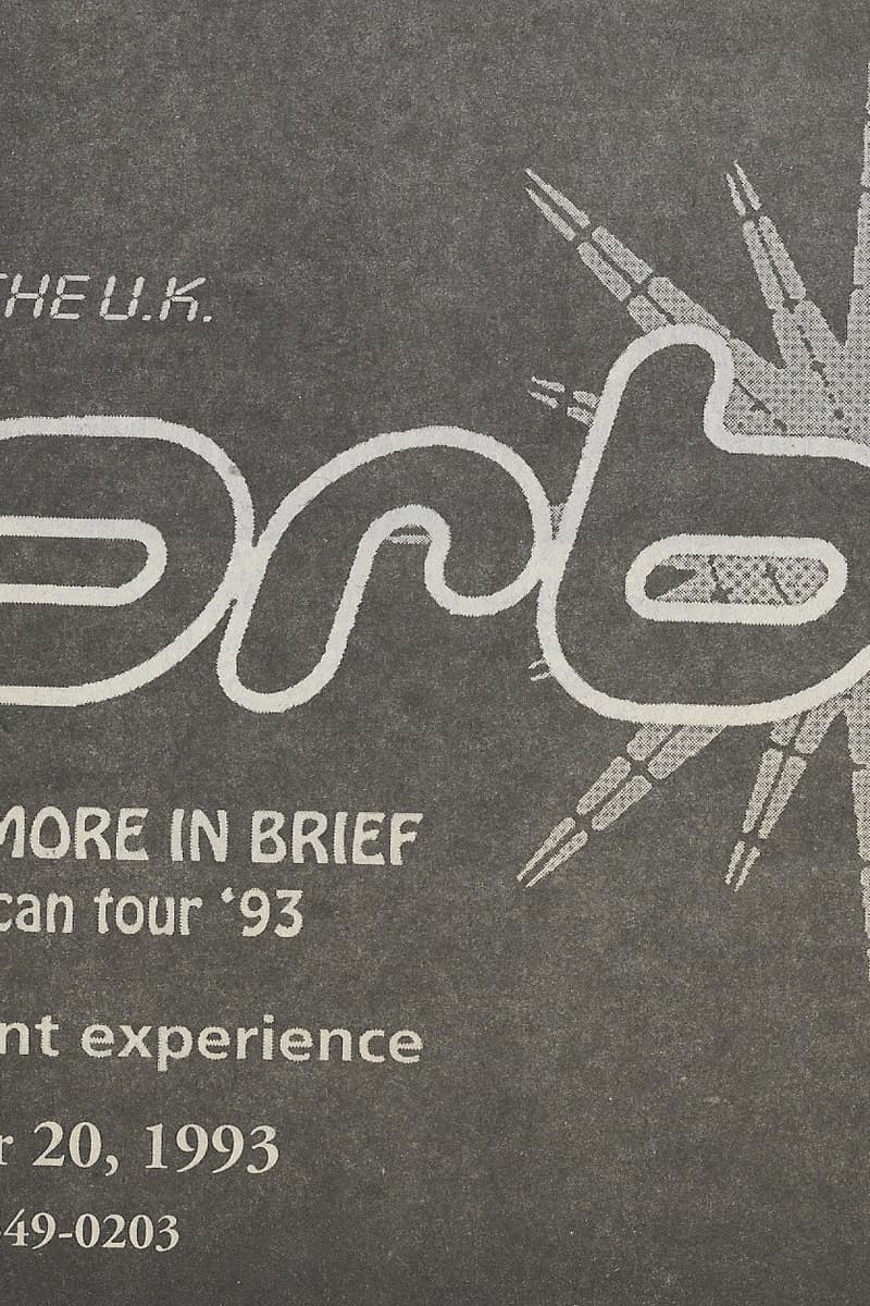 The Orb - at Metro - Chicago, IL - Oct 20, 1993