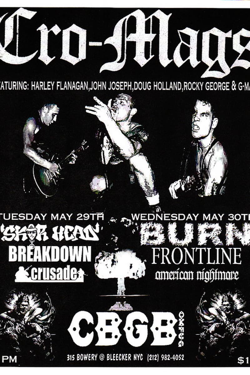 American Nightmare, Breakdown, Crusade, Skor Head, Frontline - at CBGB OMFUG - New York City, NY