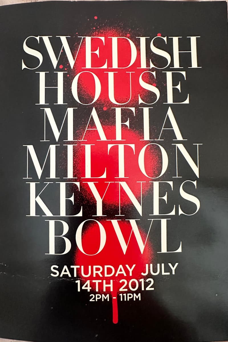 Swedish House Mafia - at Milton Keynes Bowl - Milton Keynes - Jul 14, 2012
