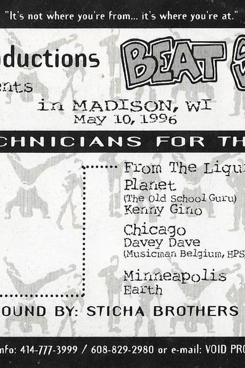 Davey Dave, Jedediah, Planet, Tim Krochalk, Jeffery Dee - at Beat Street - Madison, WI - May 10, 1996