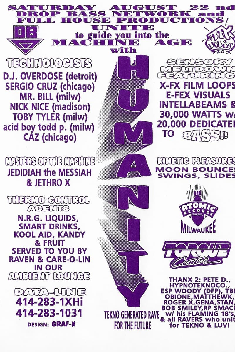 Jedidiah the Messiah, Jethro X, Nick Nice (Madison), Mr. Bill (Milwaukee), Caz (Chicago) - at Torque Center - Milwaukee, WI