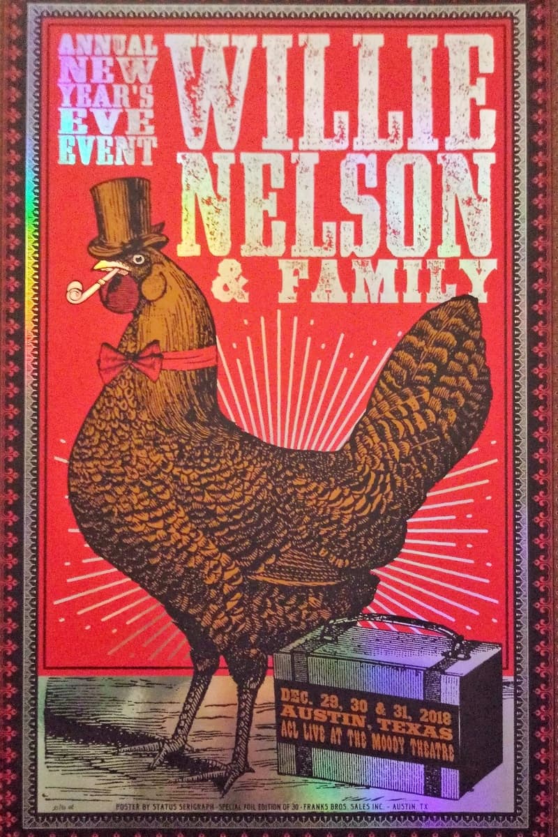 Willie Nelson, Willie Nelson & Family - at ACL Live at the Moody Theatre - Austin, TX - Dec 31, 2018