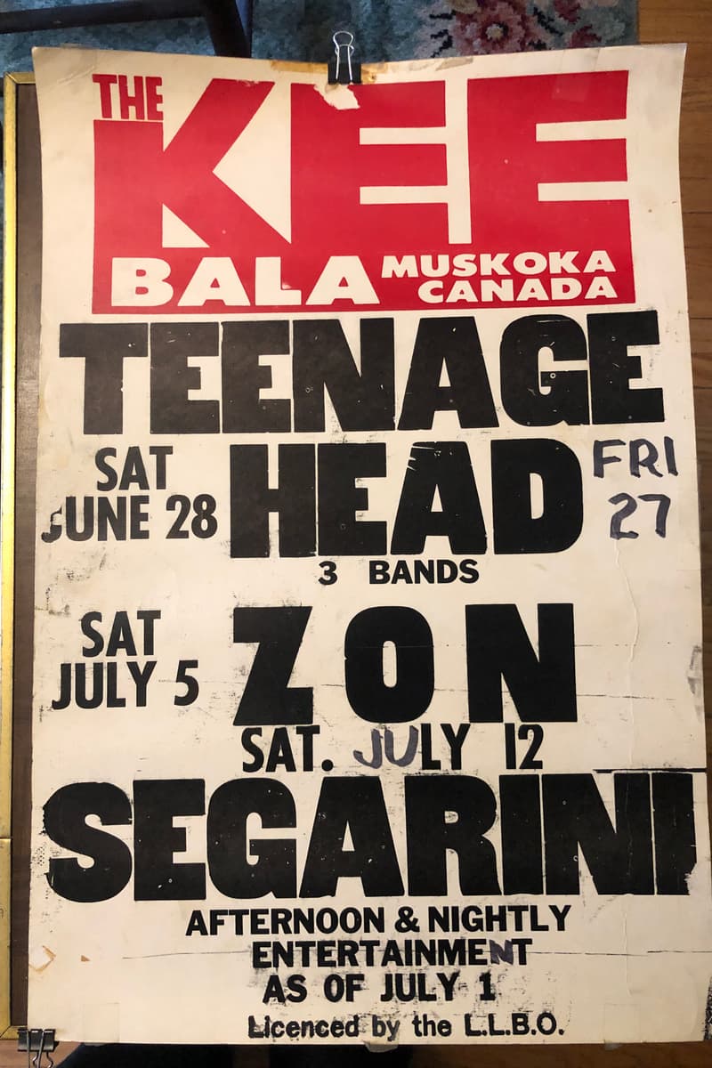 Teenage Head, Zon, Segarini - at The Kee - Bala, Muskoka, Canada