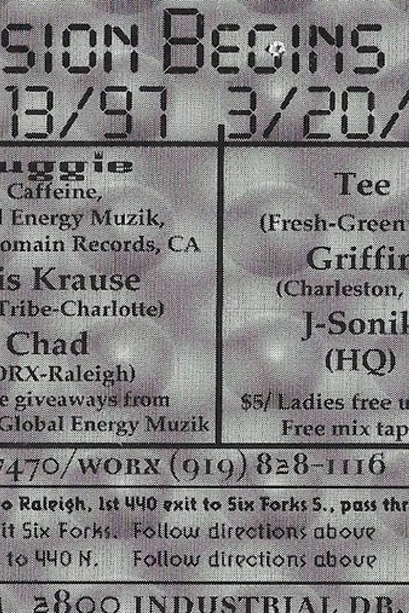 Dave Gibson, Griffin, Arkon, Chad, Kris Krause - at Club Iguana - Raleigh, NC