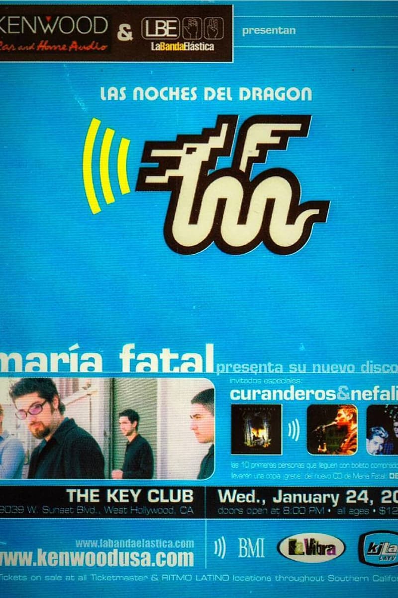 Curanderos, Nefalim, María Fatal - at The Key Club - West Hollywood, CA - Jan 24, 2001