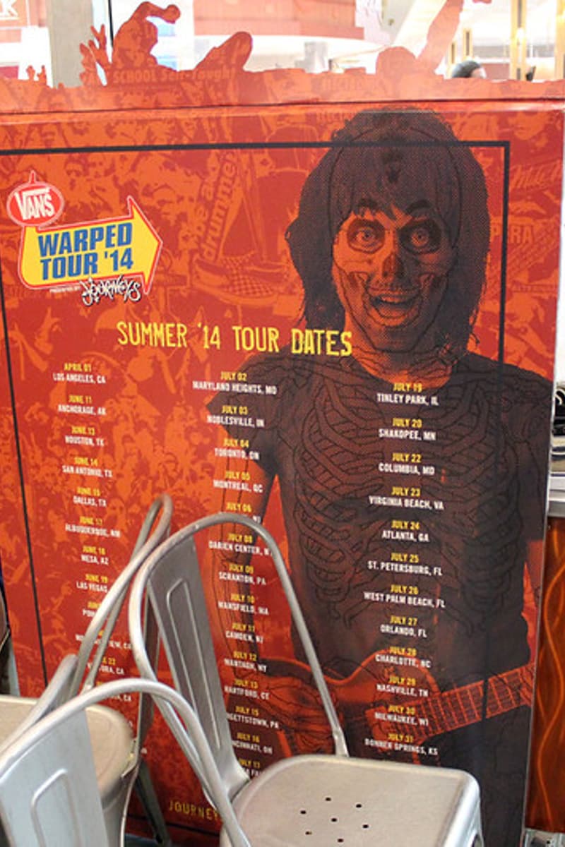 at Journey's (retail store display)
