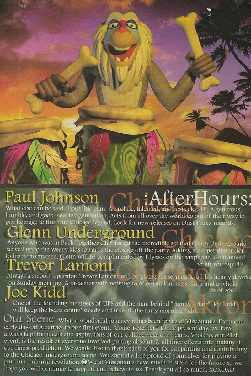 Trevor Lamont, Paul Johnson, Joe Kidd, Ulysses (saxophone), Glenn Underground - at Vibconauts - Chicago, IL