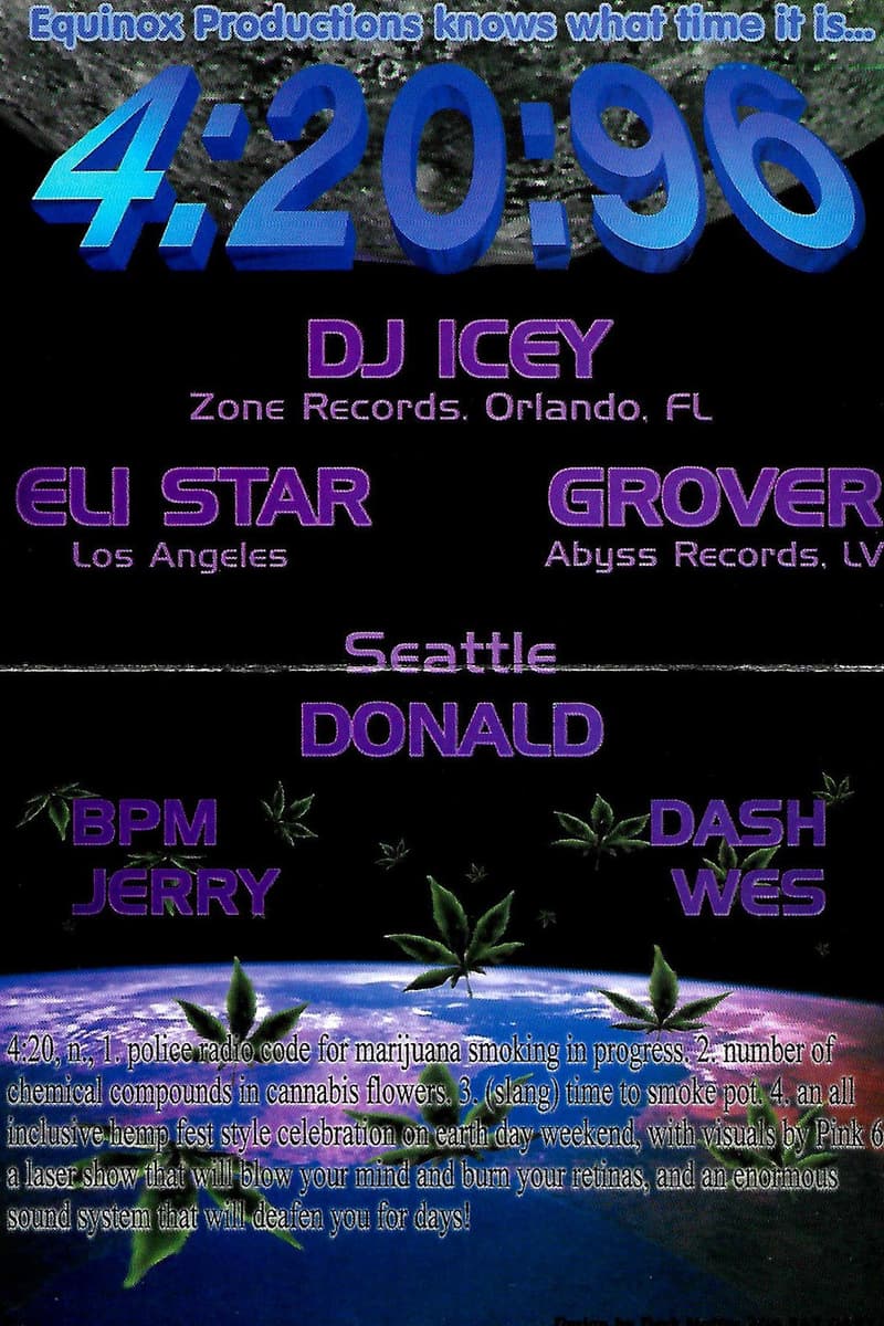 Grover, BPM Jerry, Eli Star, Dash Wes, Donald - Seattle, WA - Apr 20, 1996
