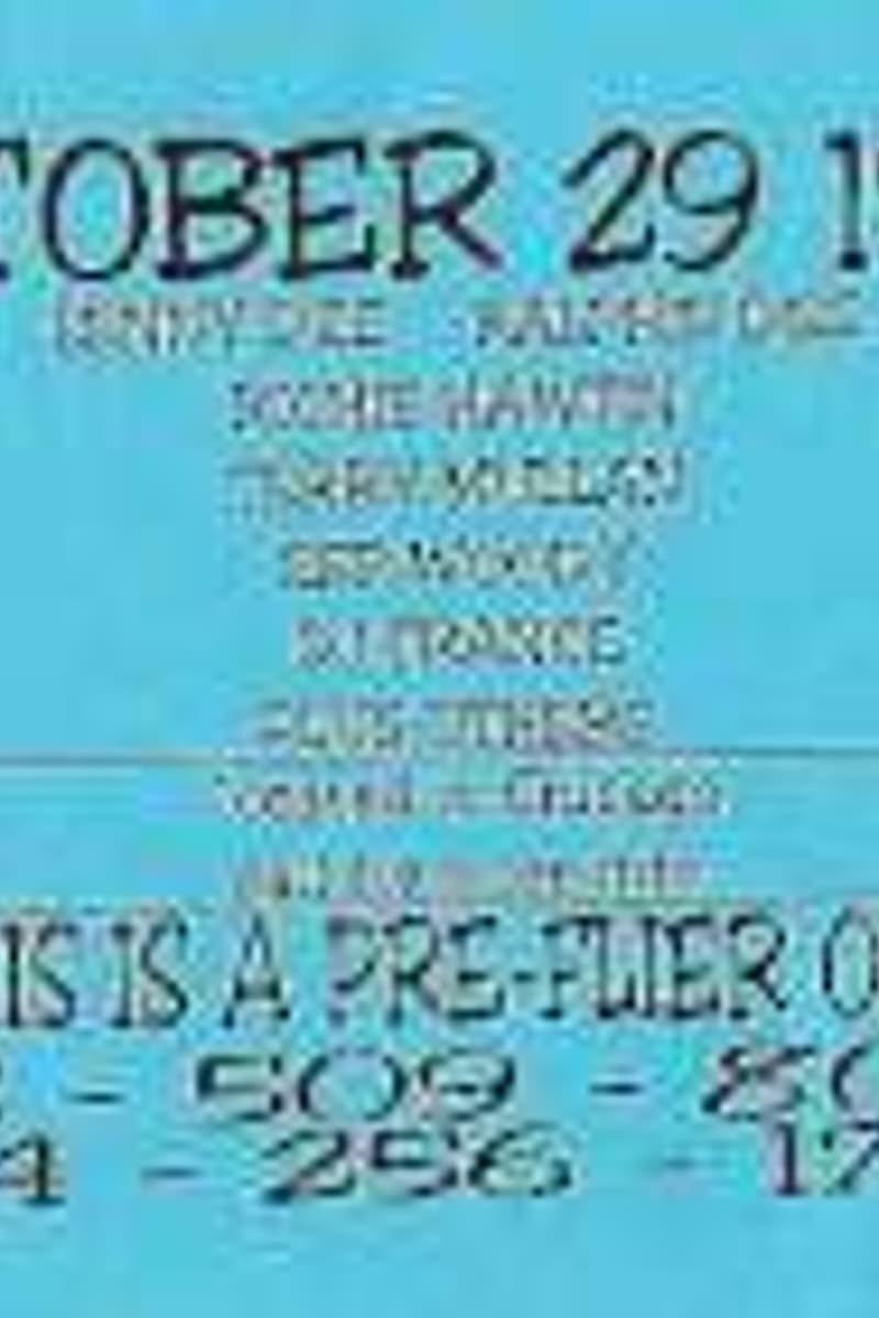 Dj Rek, Lenny Dee, Dj Wax, Frankie Dee, Mike Dearborn - Oct 29, 1994
