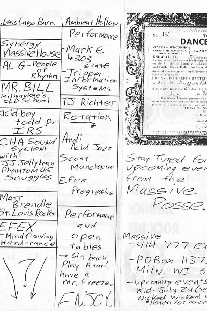 Milwaukee Massive, Brooklyn's Terror, Terry Mullan, Jaja, Delta 9 - Summit / Milwaukee, WI - Jul 23, 1994