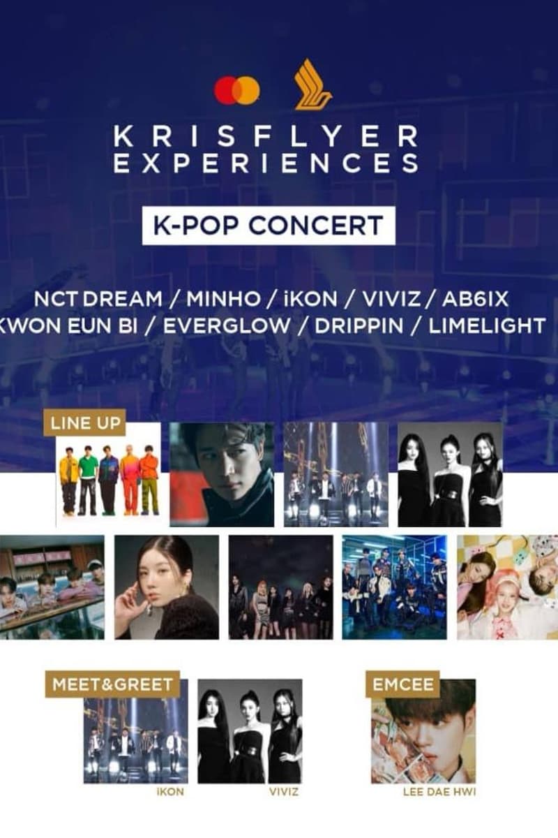 EVERGLOW, LEE DAE HWI, VIVIZ, KWON EUN BI, AB6IX