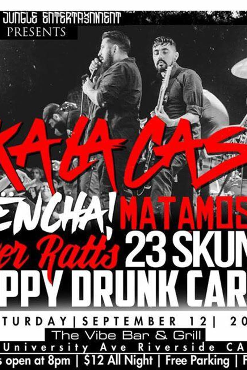 23 Skunks, Matamoska!, Chencha!, Skalacas, River Ratts - at The Vibe Bar & Grill - Riverside, CA - Sep 12, 2015
