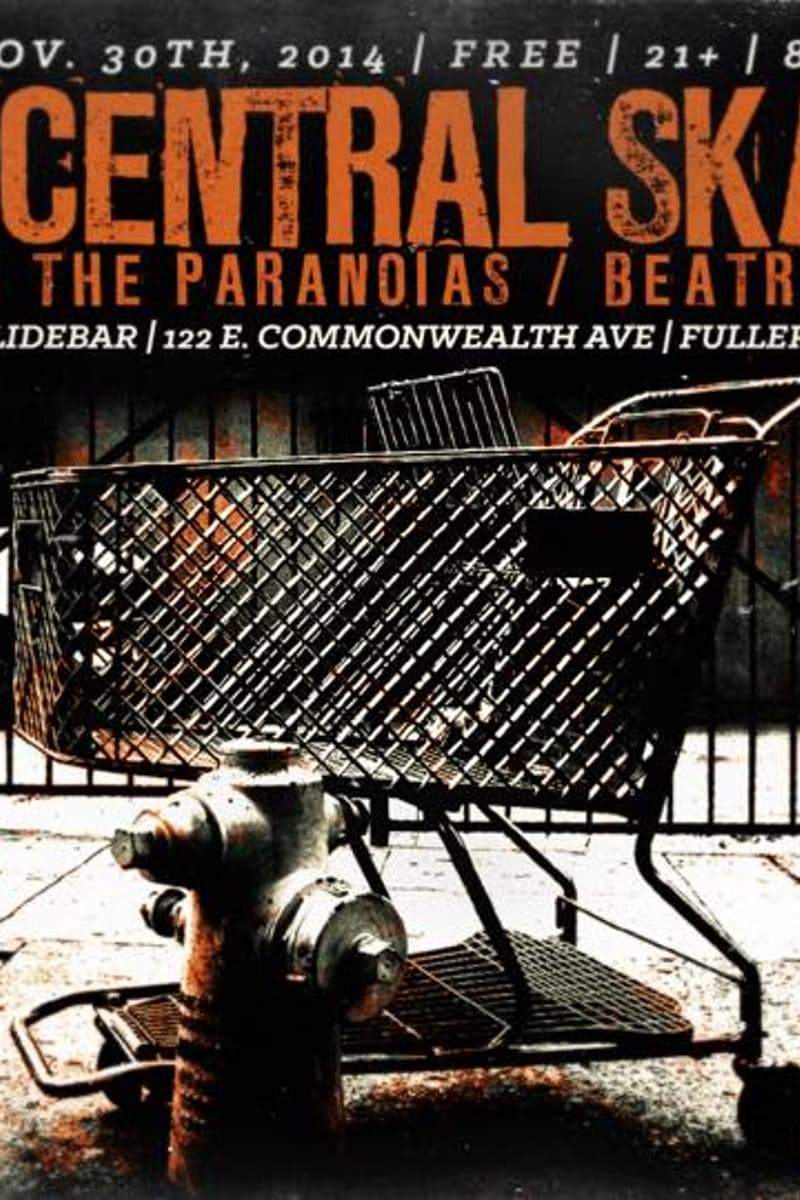 The Paranoias, Beatrix Kiddo, Mafia Rusa, South Central Skankers, OKT - at Slidebar - Fullerton, CA - Nov 30, 2014