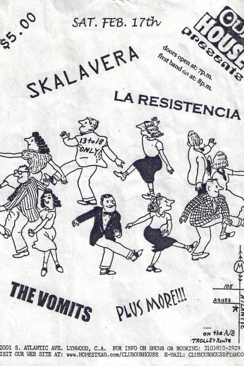 The Vomits, Skalavera, La Resistencia - at Our House - Lynwood, CA