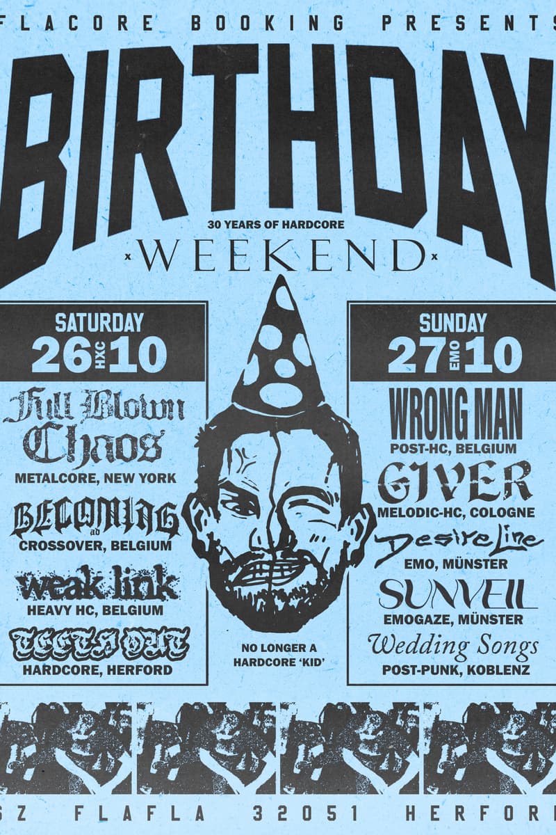 Weak Link, Teeth Out, Wedding Songs, Becoming AD, Sunveil - at SZ Flafla - Herford - Oct 26, 2024