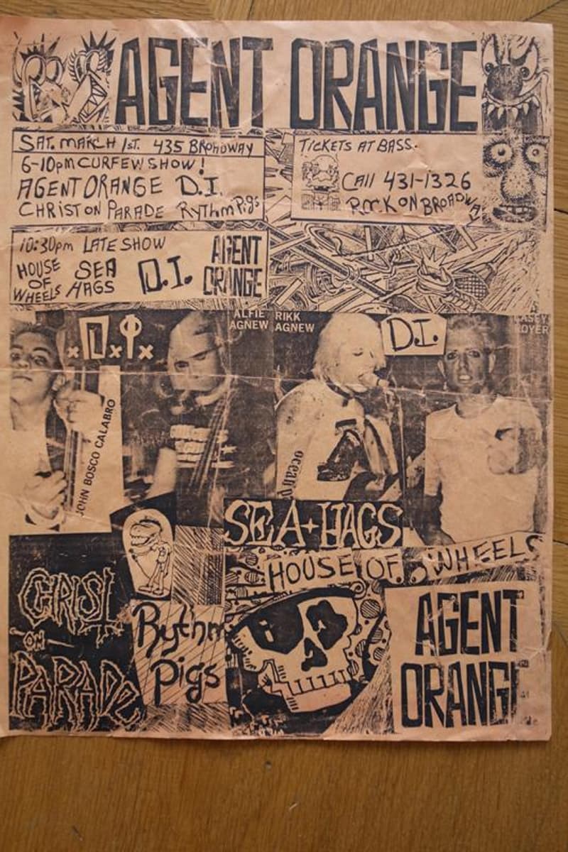 Sea Hags, Rikk Agnew, House of Wheels, Rhythm Pigs, Alfie Agnew - at Rock on Broadway