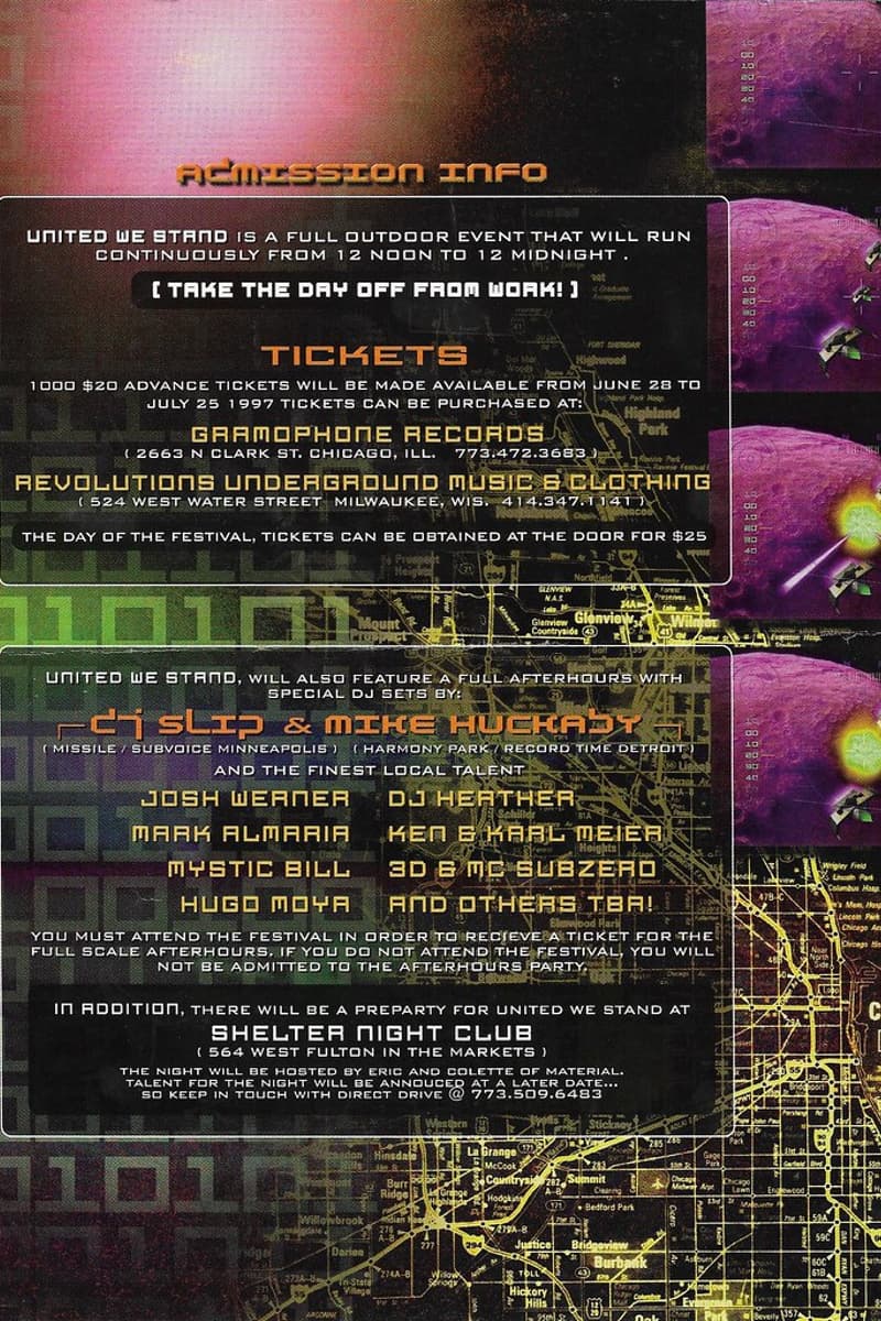 DJ Slip, 3D & MC Subzero, Mark Almaria, DJ Heather, Ken & Karl Meier - at Shelter Night Club - Chicago, IL