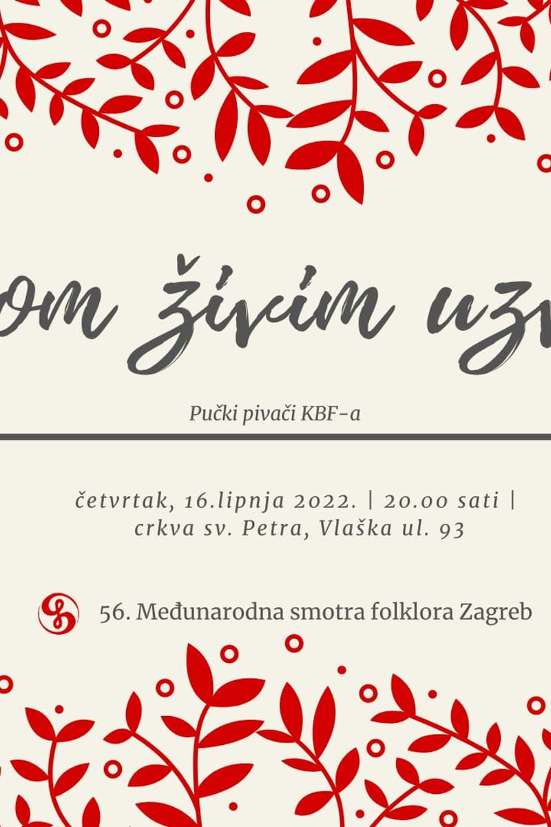Pučki Pivači KBF-a - at crkva sv. Petra - Zagreb - Jun 16, 2022