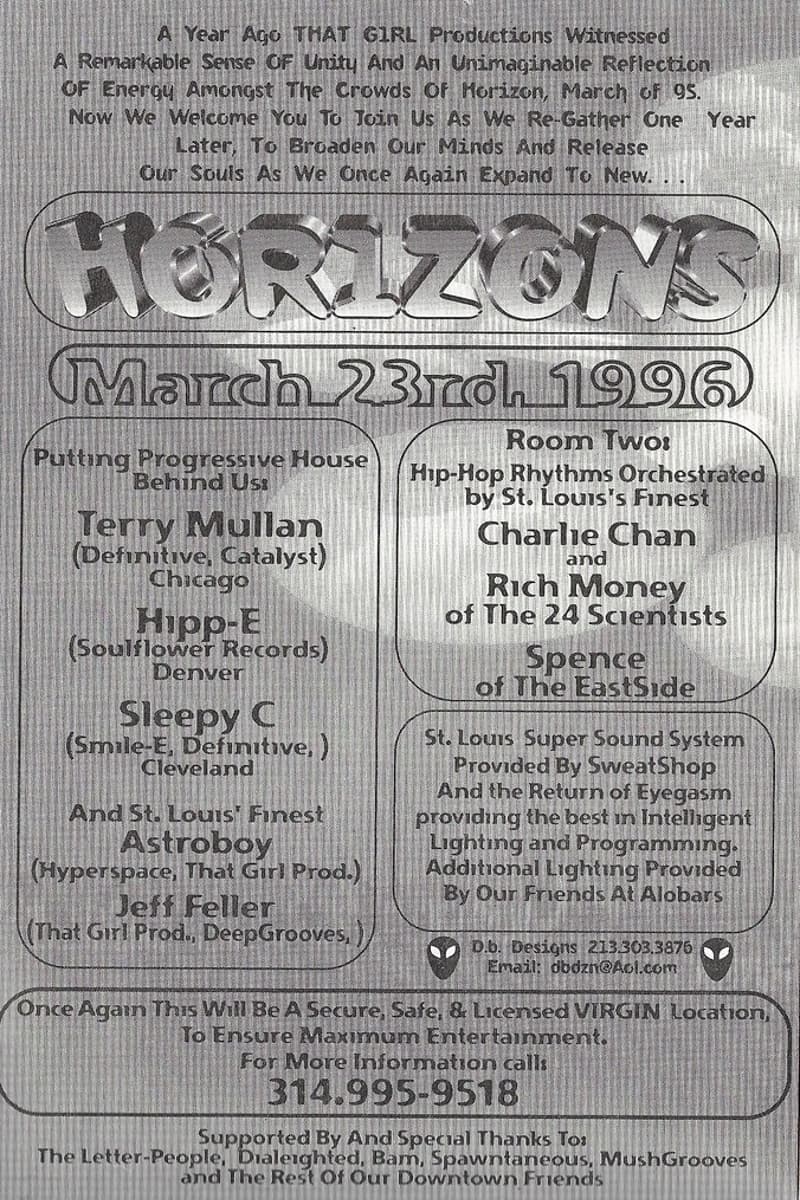 Terry Mullan, AstroBoy, Sleepy C, Hipp-E, Spence - St. Louis, MO - Mar 23, 1996
