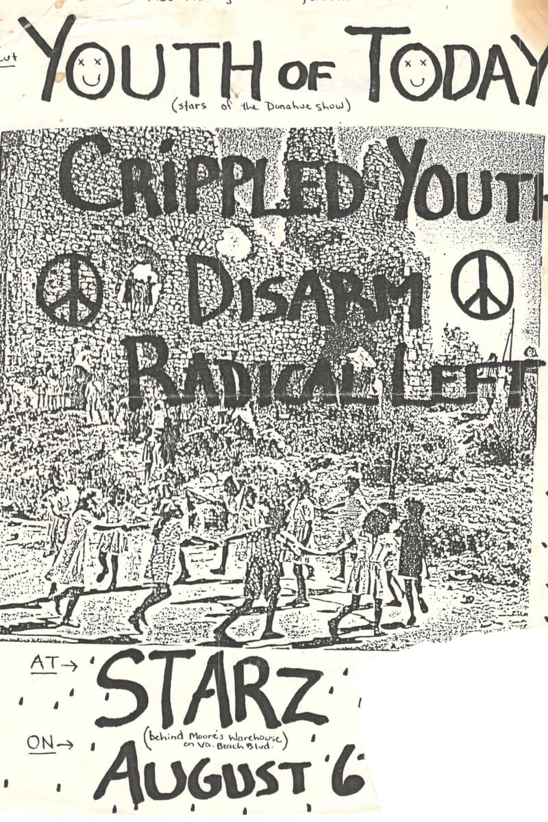 Radical Left, Crippled Youth, Youth of Today, Disarm - at Starz - Virginia Beach, VA